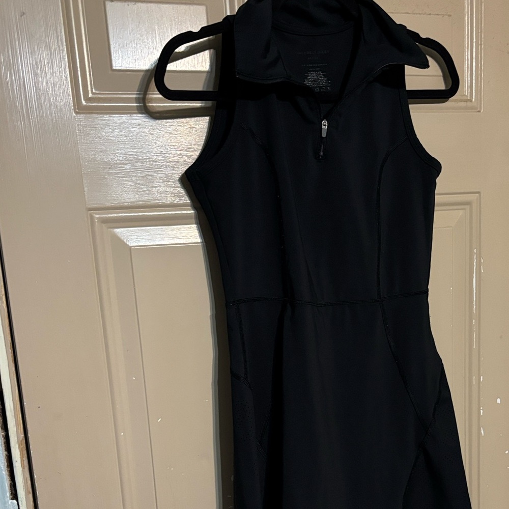 Chic Black Tennis Dress
